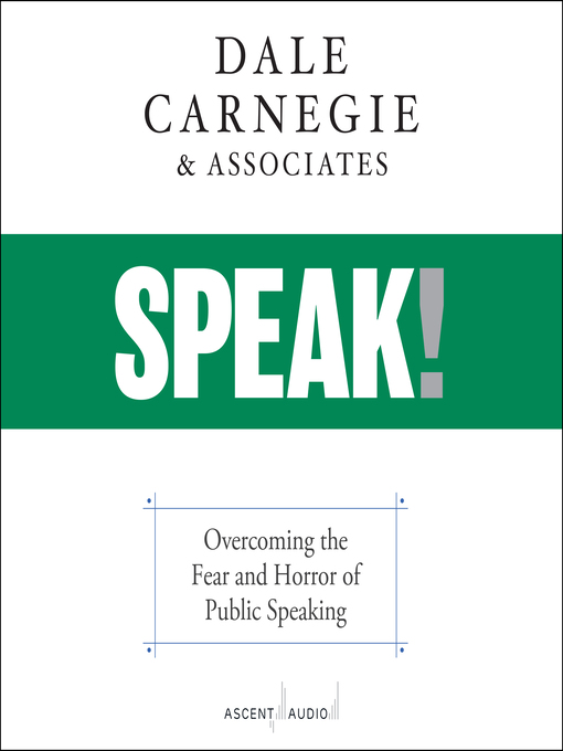 Title details for SPEAK! by Dale Carnegie & Associates - Available